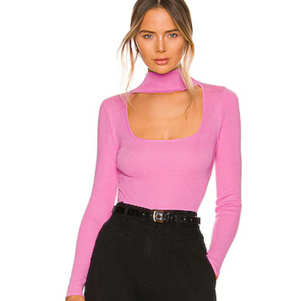 Superdown Victoria Squareneck Bodysuit